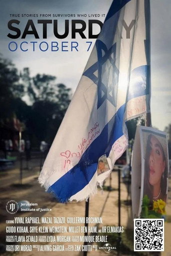 Movie poster for Saturday October 7 (2025)