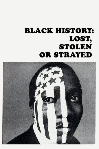 Movie poster for Black History: Lost, Stolen or Strayed (1968)