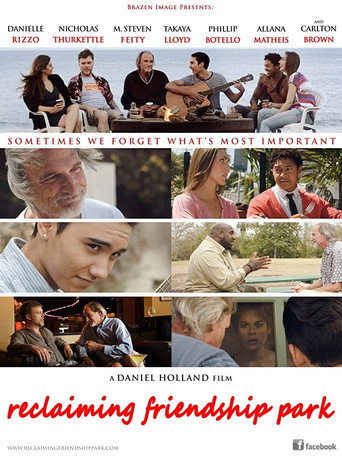 Movie poster for Reclaiming Friendship Park (2015)