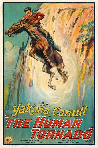 Movie poster for The Human Tornado (1925)