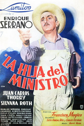 Movie poster for La hija del ministro (1943)