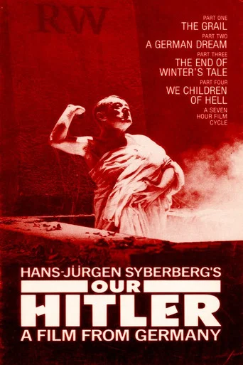 Series poster for Hitler: A Film from Germany (1977)