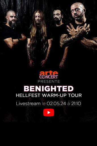 Movie poster for Benighted - Hellfest Warm-Up Tour à la Philharmonie de Paris (2024)
