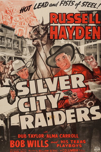 Movie poster for Silver City Raiders (1943)