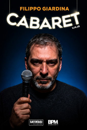 Movie poster for Filippo Giardina: Cabaret (2025)