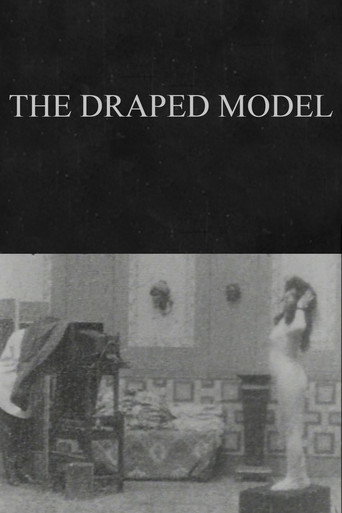 Movie poster for The Draped Model (1902)