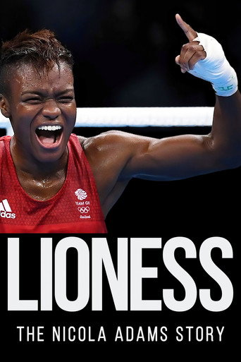 Movie poster for Lioness: The Nicola Adams Story (2021)