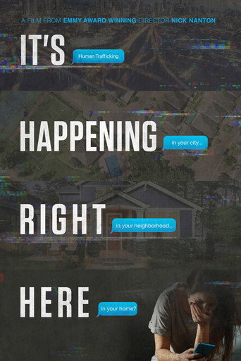 Movie poster for It's Happening Right Here (2022)