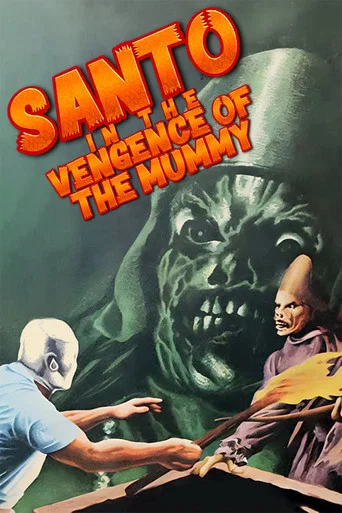 Movie poster for Santo in the Vengeance of the Mummy (1971)