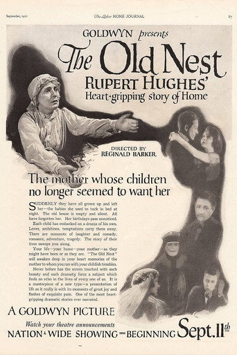 Movie poster for The Old Nest (1921)