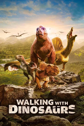 Series poster for Walking with Dinosaurs (2025)