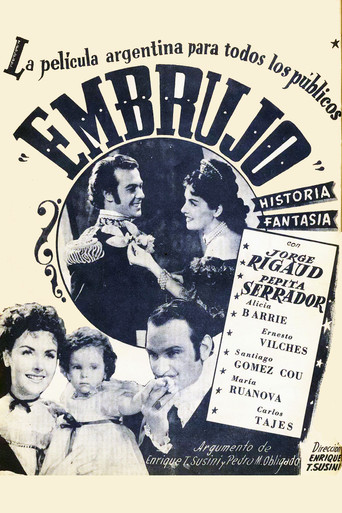 Movie poster for Embrujo (1941)