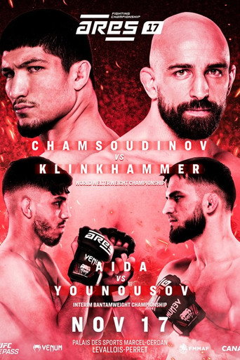 Movie poster for ARES Fighting Championship 17 : Aida vs. Younousov (2023)