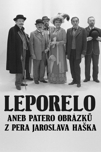 Movie poster for Leporelo aneb Patero obrázků z pera Jaroslava Haška (1974)
