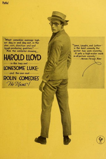 Movie poster for Love, Laughs and Lather (1917)