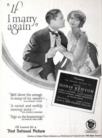 Movie poster for If I Marry Again (1925)