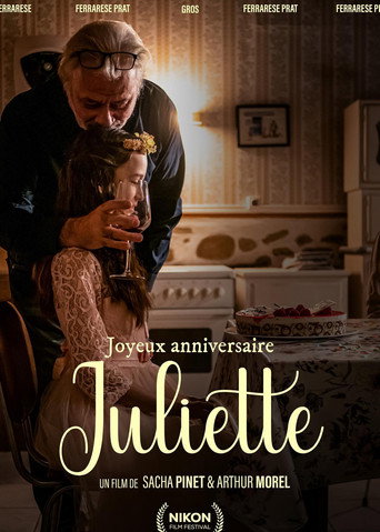 Movie poster for Joyeux anniversaire Juliette (2023)