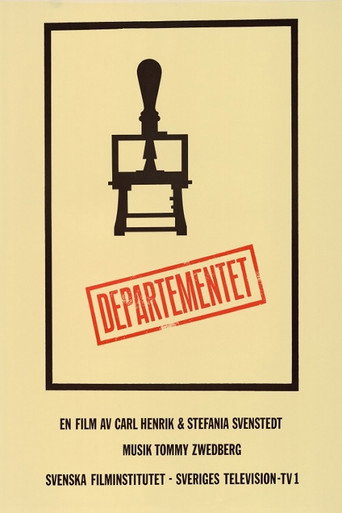 Movie poster for Departementet eller Irrfärder i byråkratin (1981)