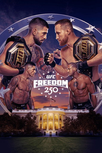 Movie poster for UFC Freedom 250: Topuria vs. Gaethje (2026)
