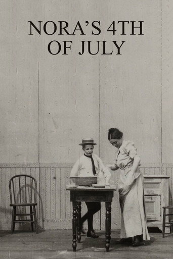 Movie poster for Nora's 4th of July (1901)