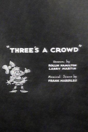 Movie poster for Three's a Crowd (1932)