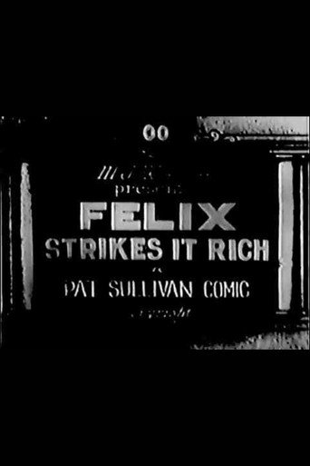 Movie poster for Felix Strikes It Rich (1923)