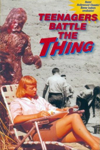 Movie poster for Teenagers Battle the Thing (1963)