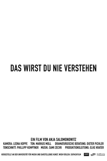 Movie poster for Das wirst du nie verstehen (2003)