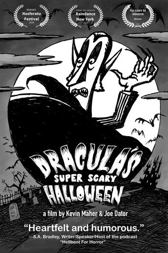 Movie poster for Dracula's Super Scary Halloween (2023)