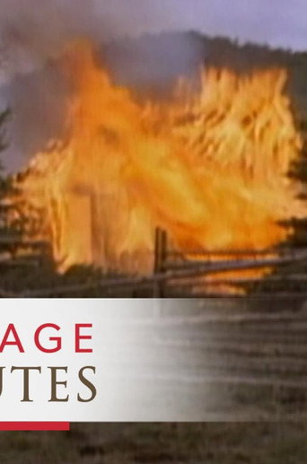 Movie poster for Heritage Minutes: Saguenay Fire (1992)