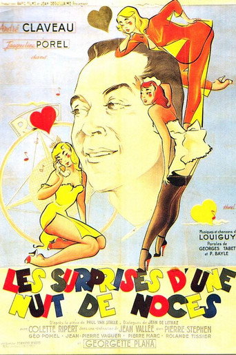 Movie poster for Les Surprises d’une nuit de noces (1952)