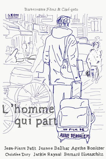 L'homme qui part poster