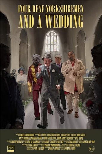 Movie poster for Four Deaf Yorkshiremen and a Wedding (2024)
