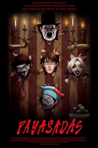 Movie poster for CLOWNIN' AROUND