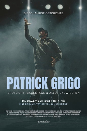 Movie poster for Patrick Grigo: Spotlight, Backstage & In Between