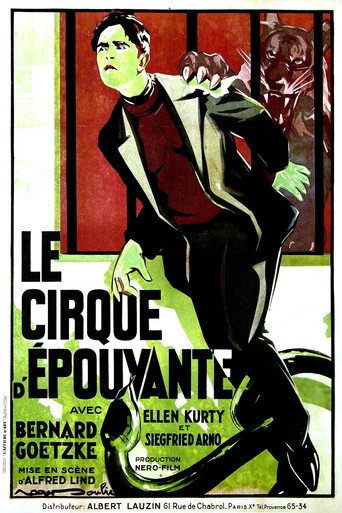 Movie poster for Tragedy at the Royal Circus (1928)