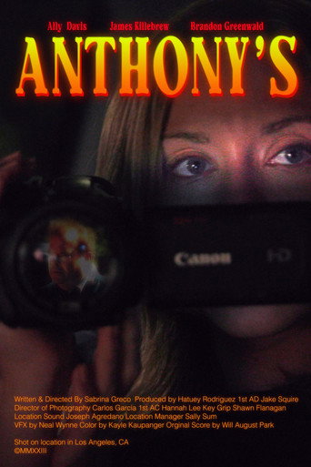 Movie poster for Anthony's (2023)