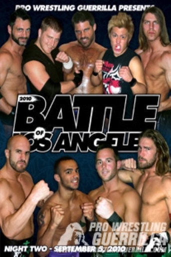 Movie poster for PWG: 2010 Battle of Los Angeles - Night Two (2010)
