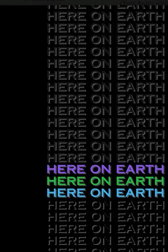 Movie poster for Here on Earth