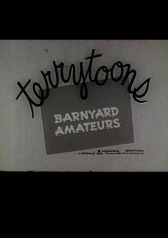 Movie poster for Barnyard Amateurs (1936)
