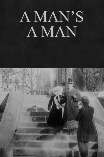 Movie poster for A Man's a Man (1912)