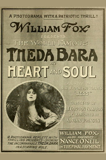Movie poster for Heart and Soul (1917)