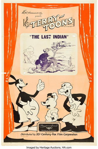 Movie poster for The Last Indian (1938)