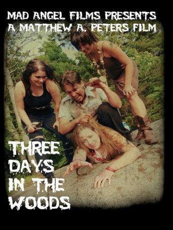 Movie poster for Three Days in the Woods (2010)