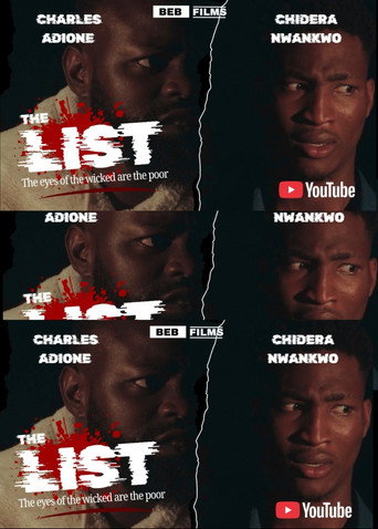Movie poster for The List (2025)