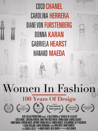 Movie poster for Women in Fashion: 100 Years of Design (2020)