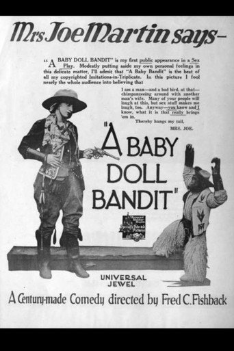 Movie poster for A Baby Doll Bandit (1920)