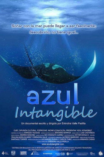 Movie poster for Intangible Blue (2012)