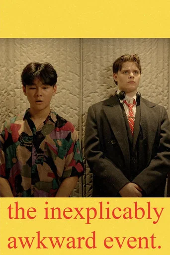 Movie poster for The inexplicably awkward event where two polar opposite people get stuck in an elevator at 9:30 am in the morning. (2024)