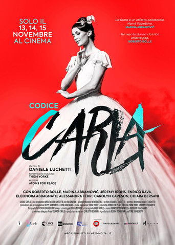 Codice Carla poster
